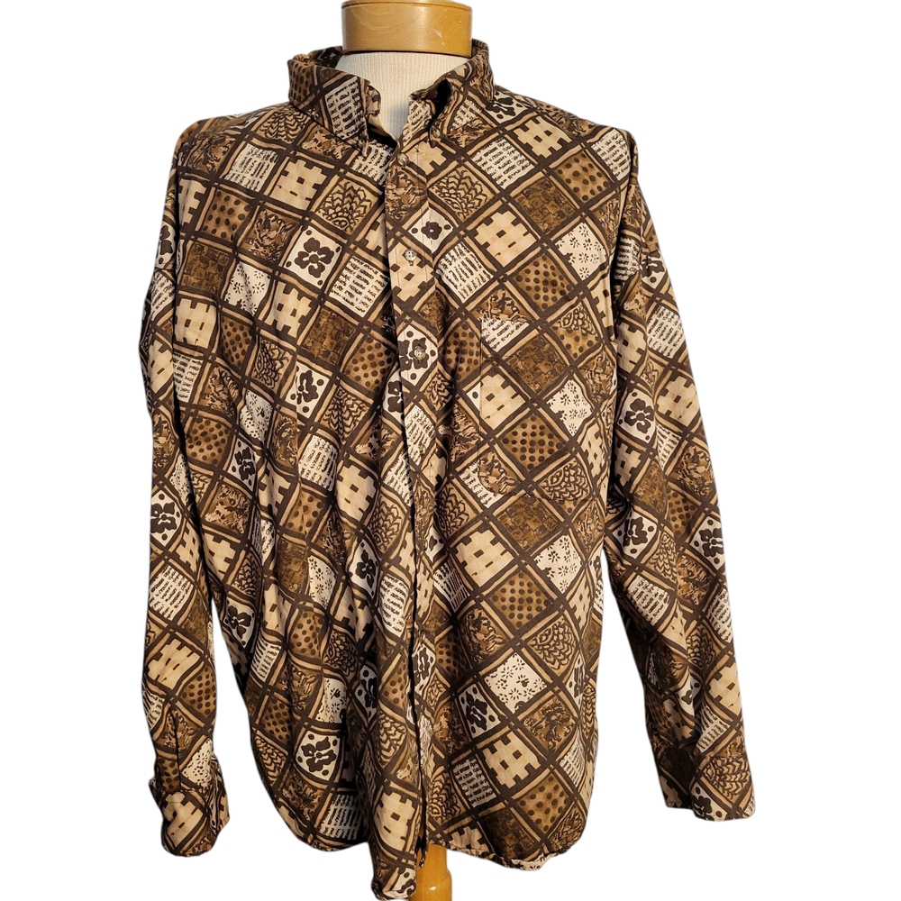 Field Gear Button Up Men's Shirt Size-2X